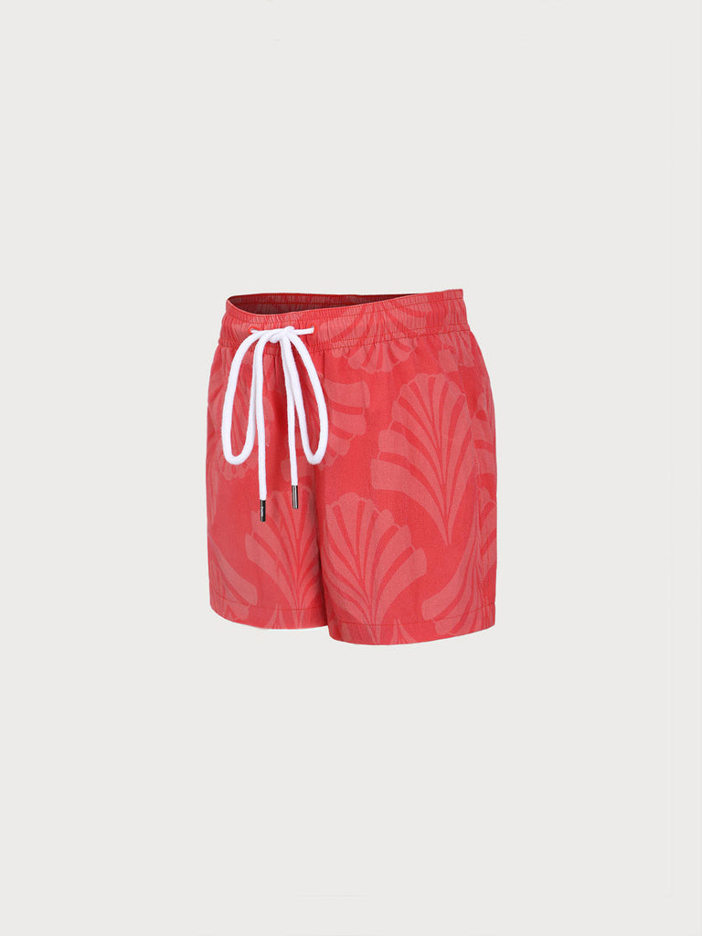 Boys' Woven Nail-Spandex Swim Shorts Sustainable Boys Clothing - BERLOOK