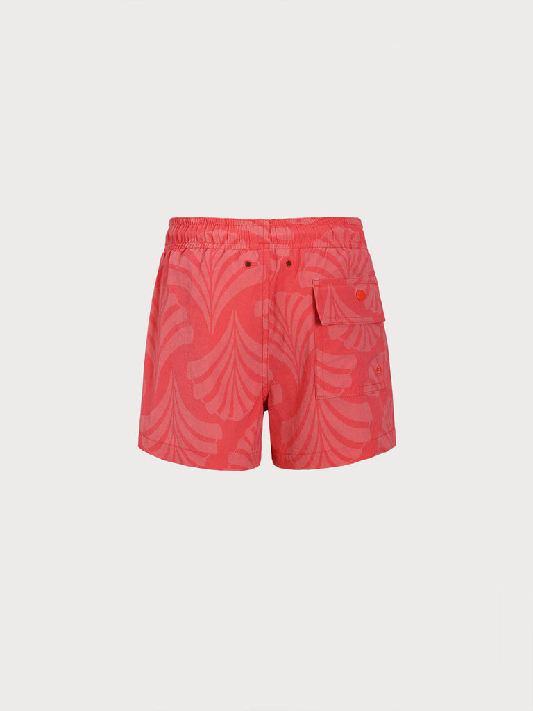 Boys' Woven Nail-Spandex Swim Shorts Sustainable Boys Clothing - BERLOOK