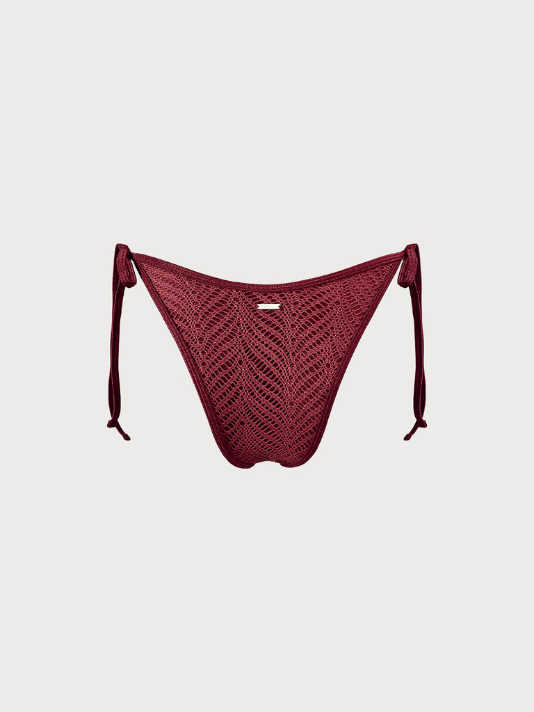 Crochet Tie Bikini Bottom Sustainable Bikinis - BERLOOK