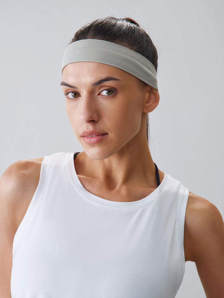 Knitted Polyester blended Yoga Sports Headband Sustainable Hair Accessories - BERLOOK