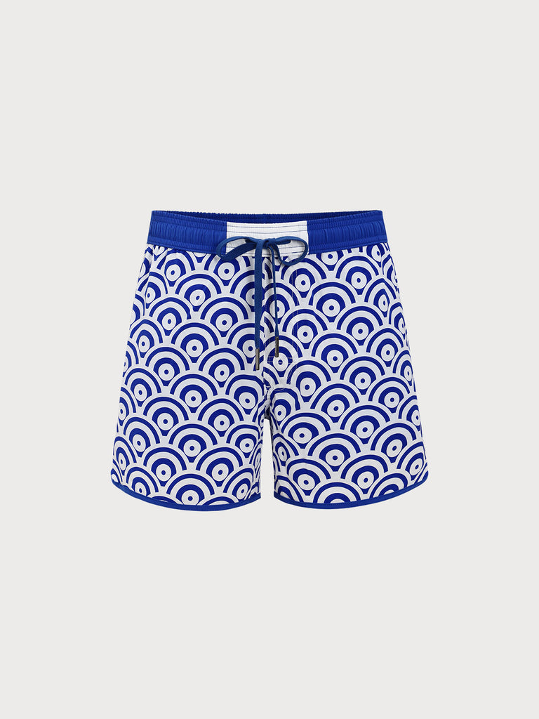 Men'S Woven Nylon-Blend Swim Shorts Sustainable Men's Shorts - BERLOOK