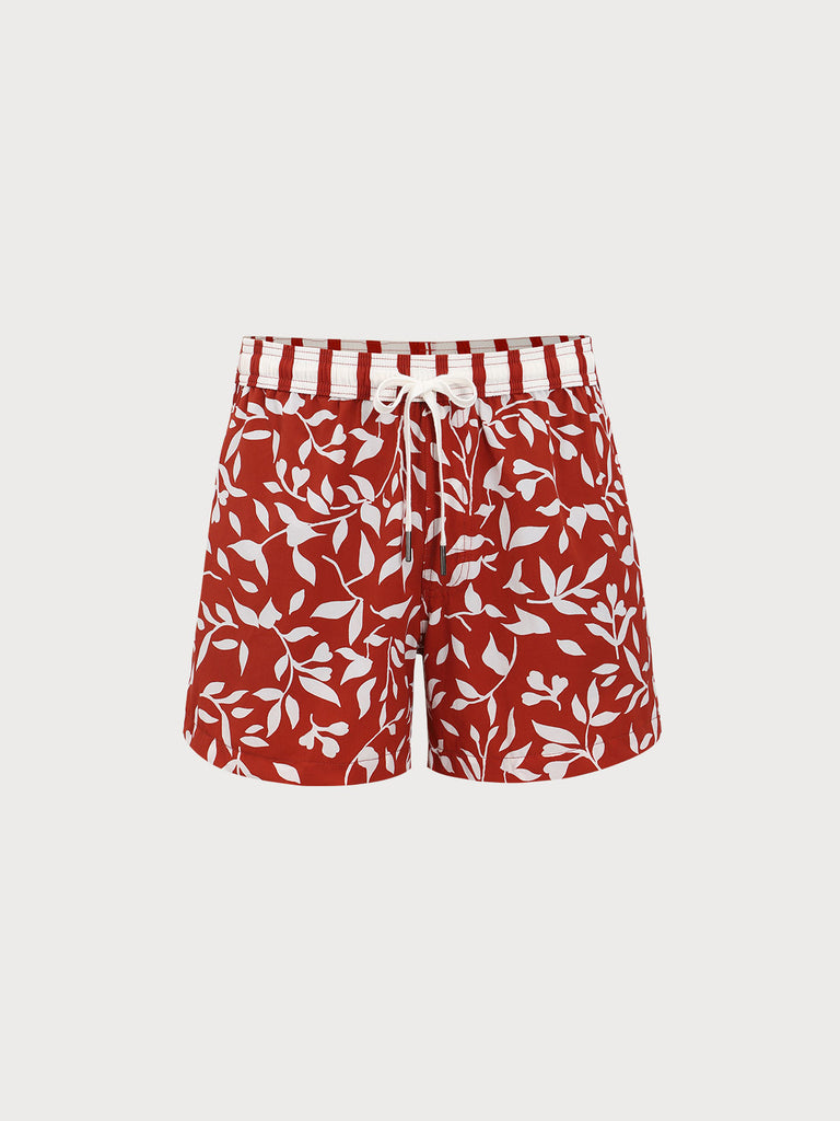 Men'S Woven Nylon-Blend Swim Shorts Sustainable Men's Shorts - BERLOOK