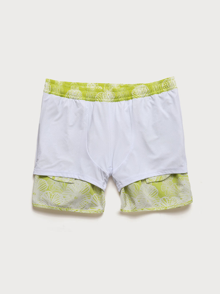 Men'S Woven Nylon-Blend Swim Shorts Sustainable Men's Shorts - BERLOOK