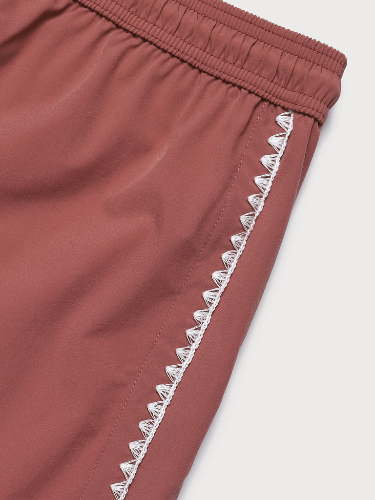 Men'S Woven Nylon-Blend Swim Shorts Sustainable Men's Shorts - BERLOOK