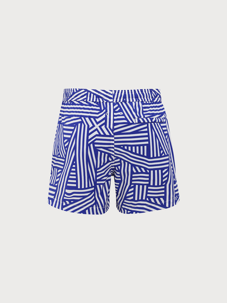 Men'S Woven Nylon-Blend Swim Shorts Sustainable Men's Shorts - BERLOOK