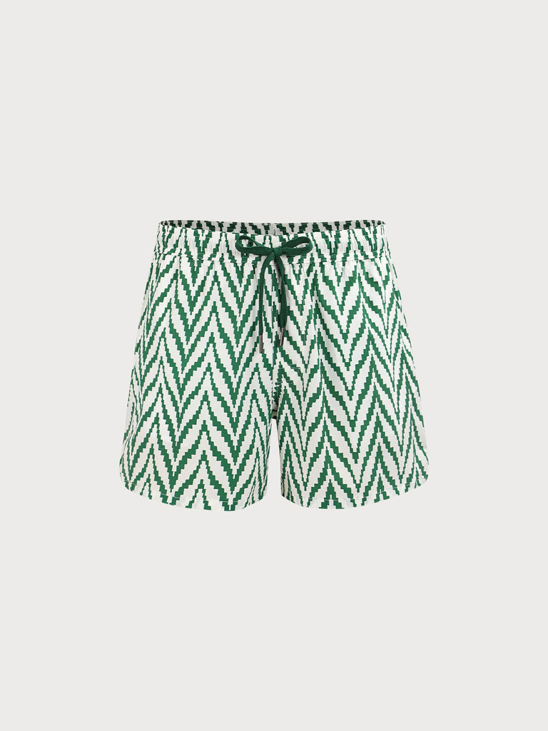 Men'S Woven Nylon-Blend Swim Shorts Sustainable Men's Shorts - BERLOOK