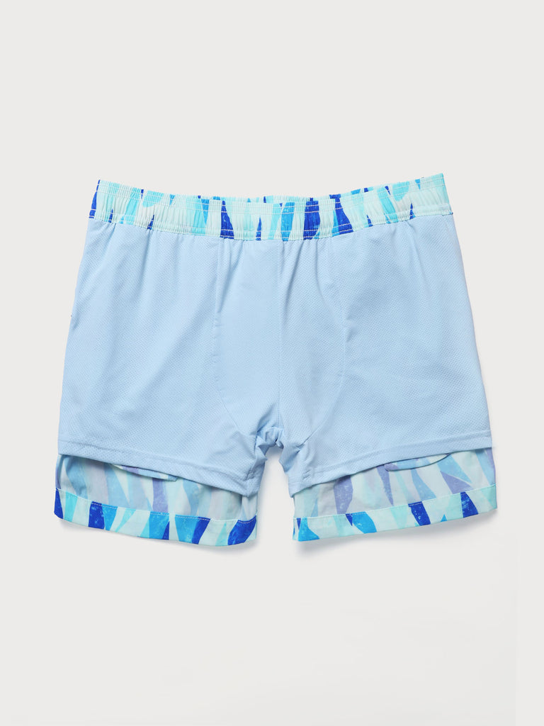 Men'S Woven Nylon-Blend Swim Shorts Sustainable Men's Shorts - BERLOOK