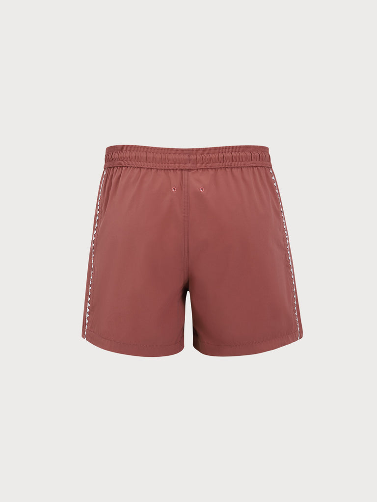 Men'S Woven Nylon-Blend Swim Shorts Sustainable Men's Shorts - BERLOOK