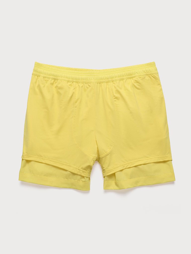 Men'S Woven Nylon-Blend Swim Shorts Sustainable Men's Shorts - BERLOOK