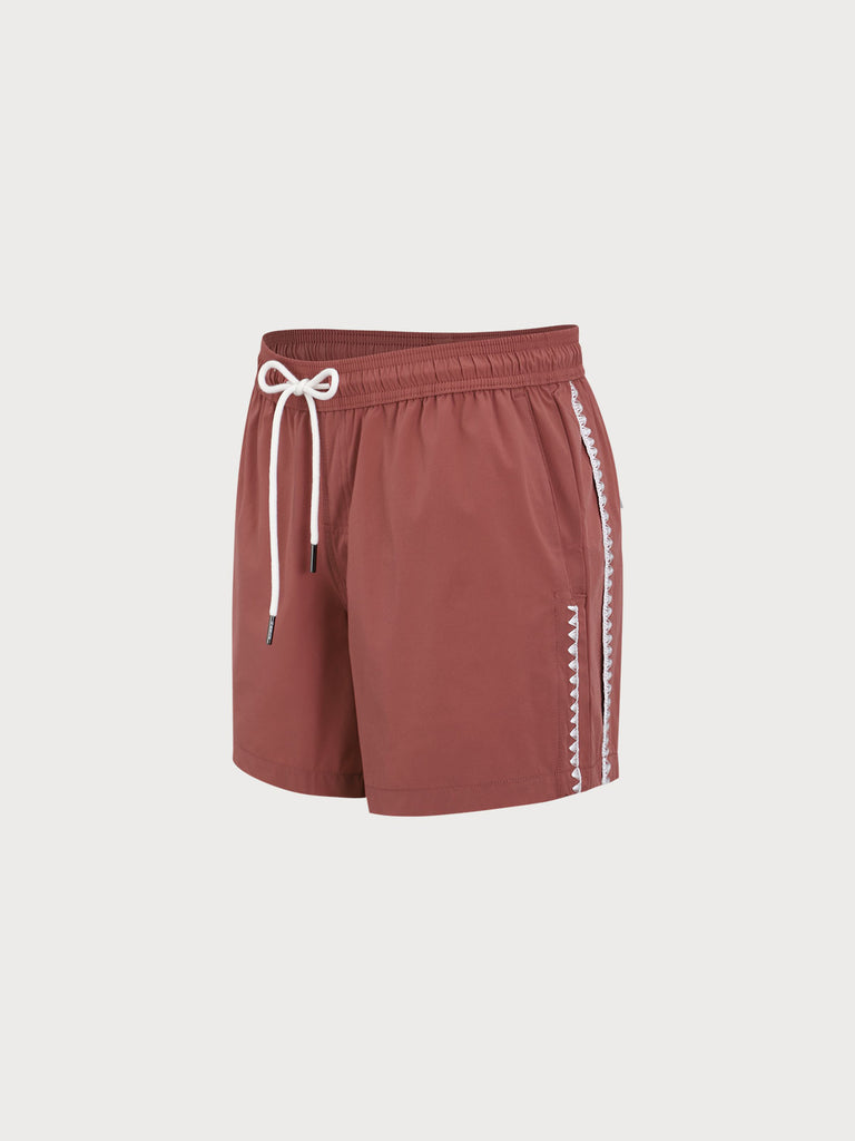 Men'S Woven Nylon-Blend Swim Shorts Sustainable Men's Shorts - BERLOOK