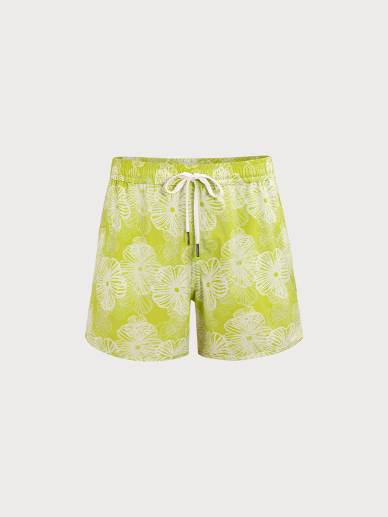 Men'S Woven Nylon-Blend Swim Shorts Sustainable Men's Shorts - BERLOOK