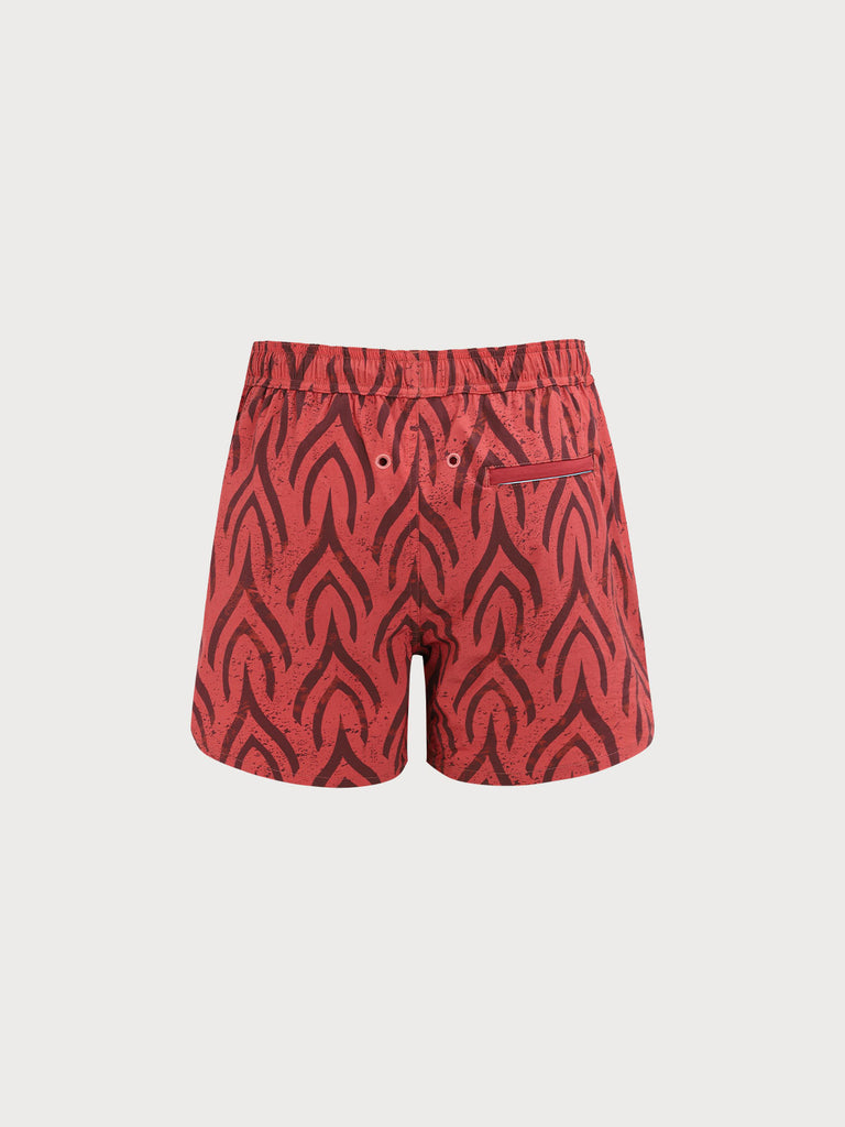 Men'S Woven Nylon-Blend Swim Shorts Sustainable Men's Shorts - BERLOOK