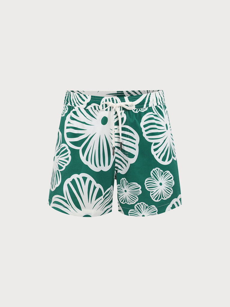 Men'S Woven Nylon-Blend Swim Shorts Sustainable Men's Shorts - BERLOOK