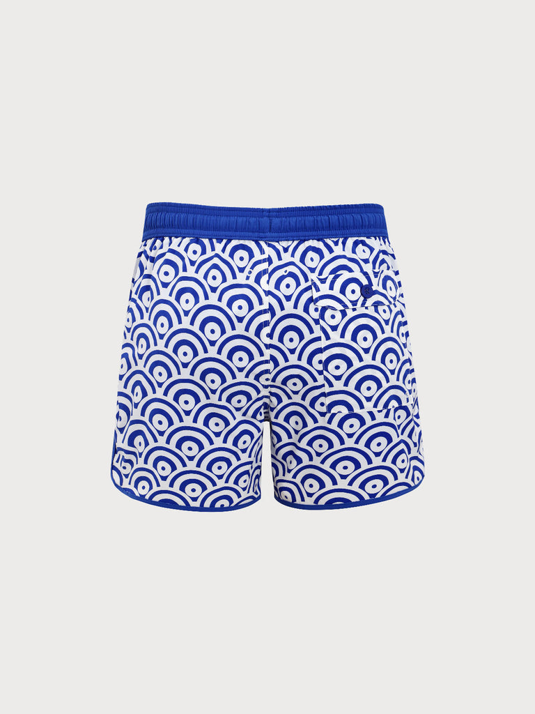 Men'S Woven Nylon-Blend Swim Shorts Sustainable Men's Shorts - BERLOOK