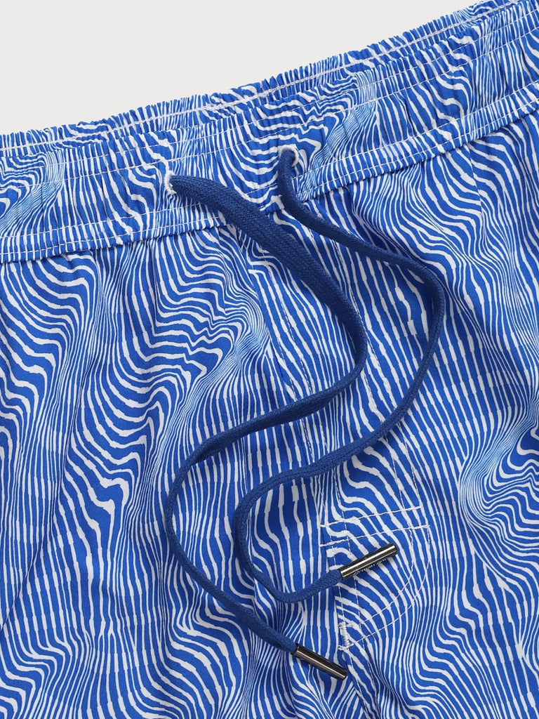 Men'S Woven Nylon-Blend Swim Shorts Sustainable Men's Shorts - BERLOOK