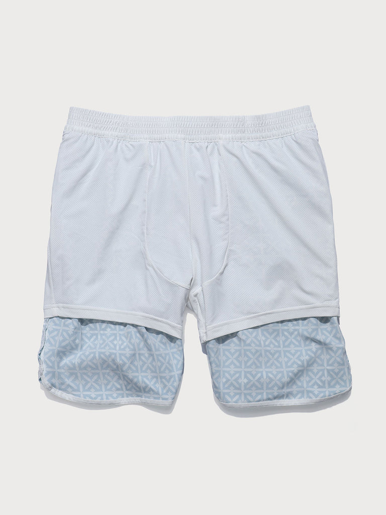 Men'S Woven Polyester-Spandex Swim Shorts Sustainable Men's Shorts - BERLOOK