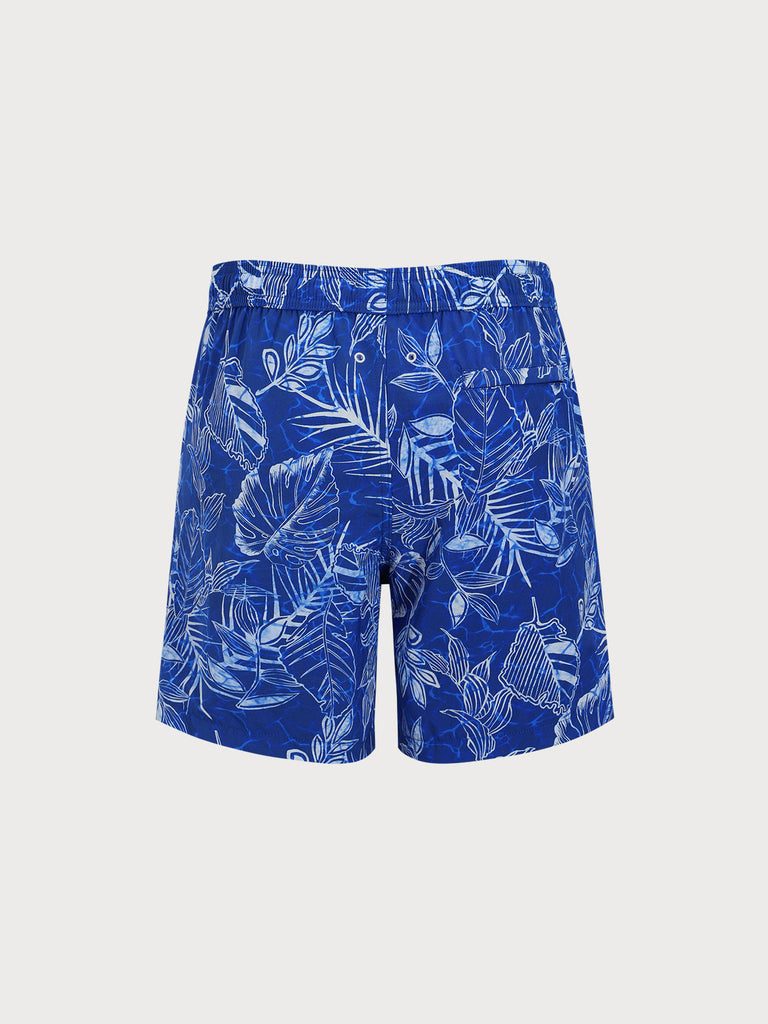 Men'S Woven Polyurethane Blend Swim Shorts Sustainable Men's Shorts - BERLOOK