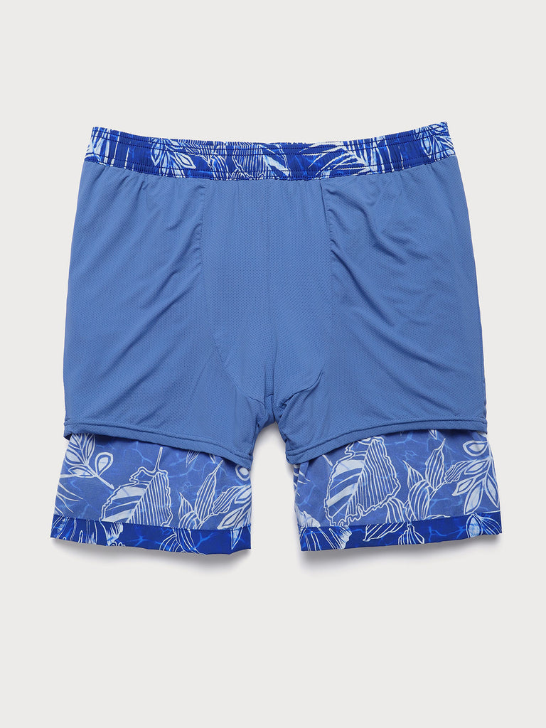 Men'S Woven Polyurethane Blend Swim Shorts Sustainable Men's Shorts - BERLOOK