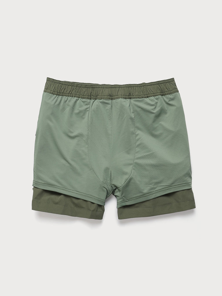 Men's Woven Polyester Swim Shorts Sustainable Men's Beach Shorts - BERLOOK