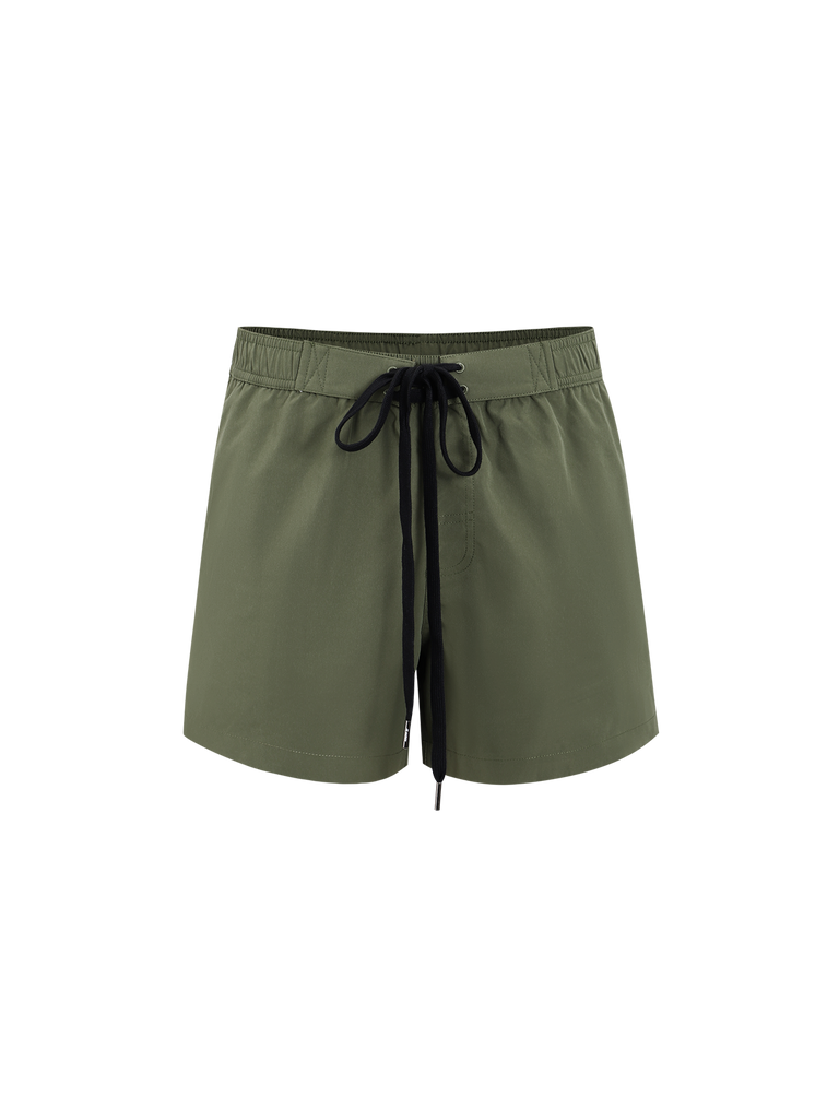 Men's Woven Polyester Swim Shorts Sustainable Men's Beach Shorts - BERLOOK