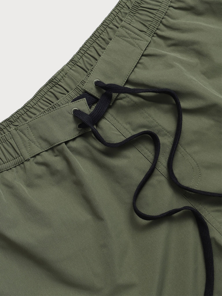 Men's Woven Polyester Swim Shorts Sustainable Men's Beach Shorts - BERLOOK