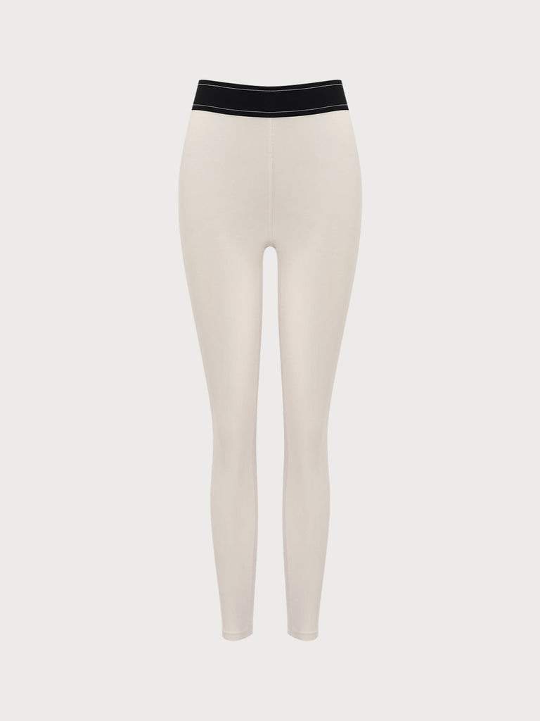 女式针织涤纶紧身裤 Off White Sustainable Yoga Bottoms - BERLOOK