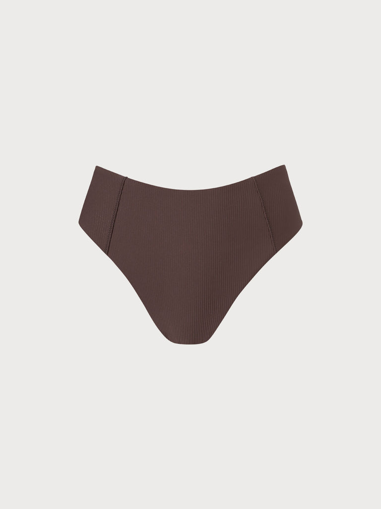 Ribbed Seam Bikini Bottom Sustainable Bikinis - BERLOOK