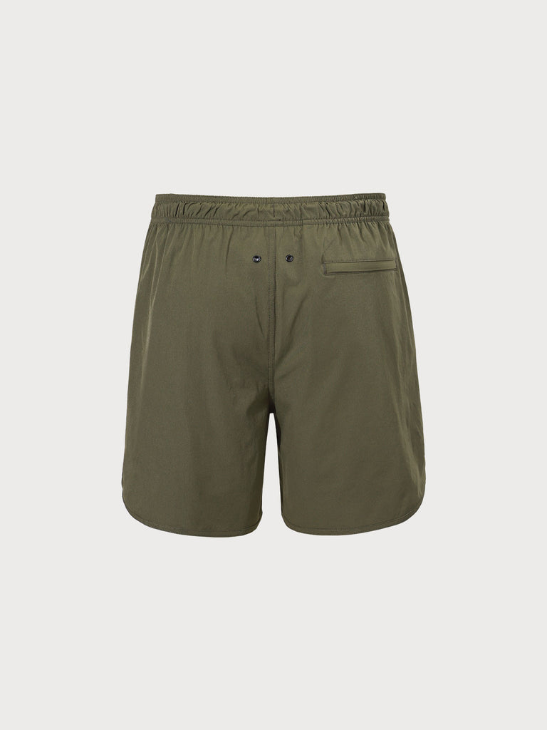 The Army Green  Swimming Trunks Sustainable Men's Shorts - BERLOOK