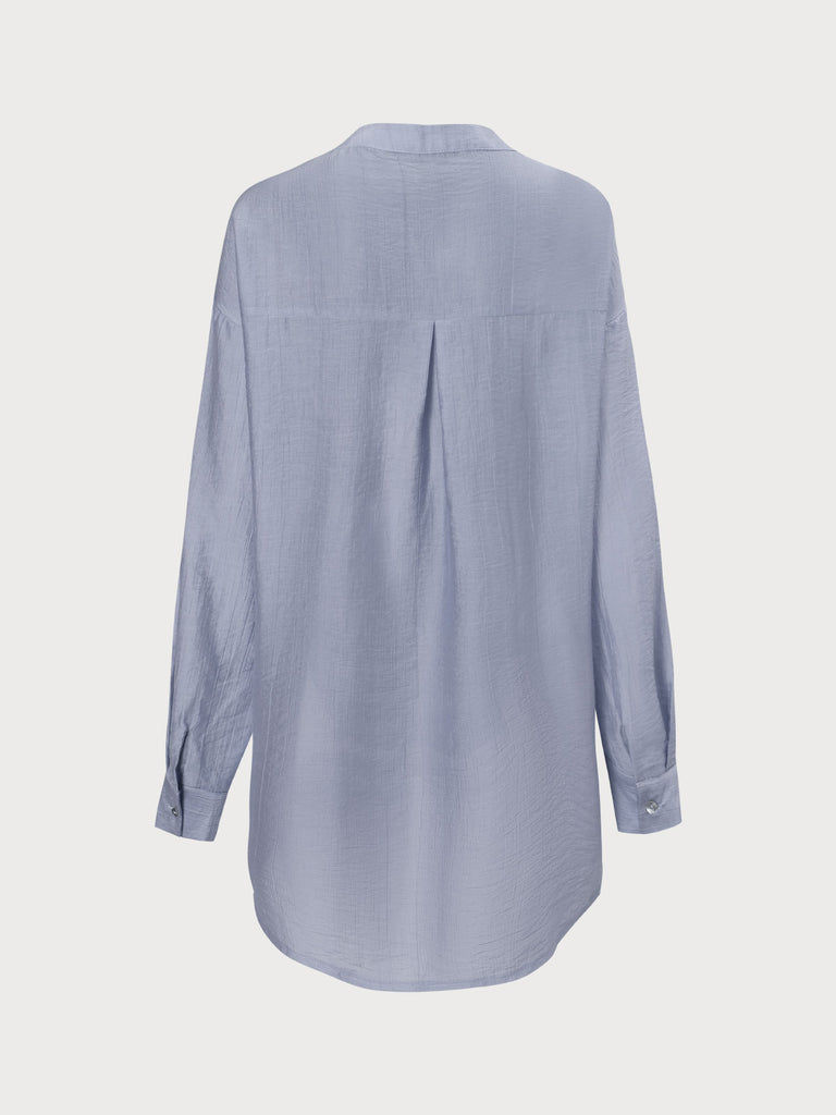 V Neck Button Cover-Up Sustainable Cover-ups - BERLOOK