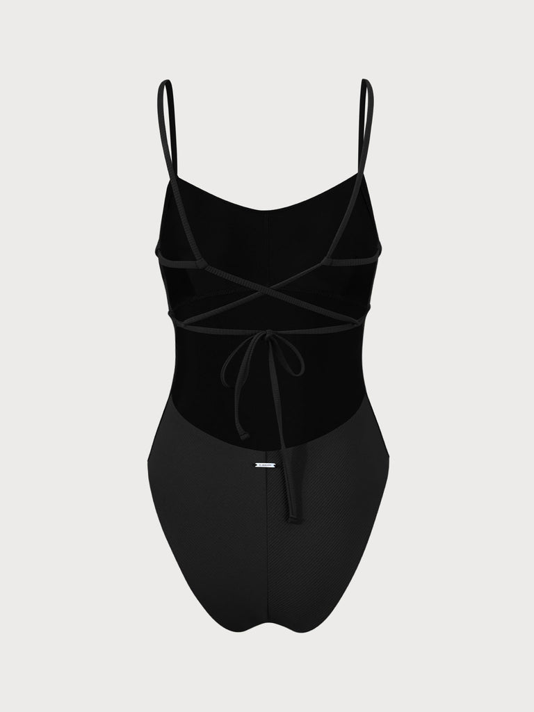 Women Knitted Nylon blended One Pieces Swimwear Sustainable One-Pieces - BERLOOK