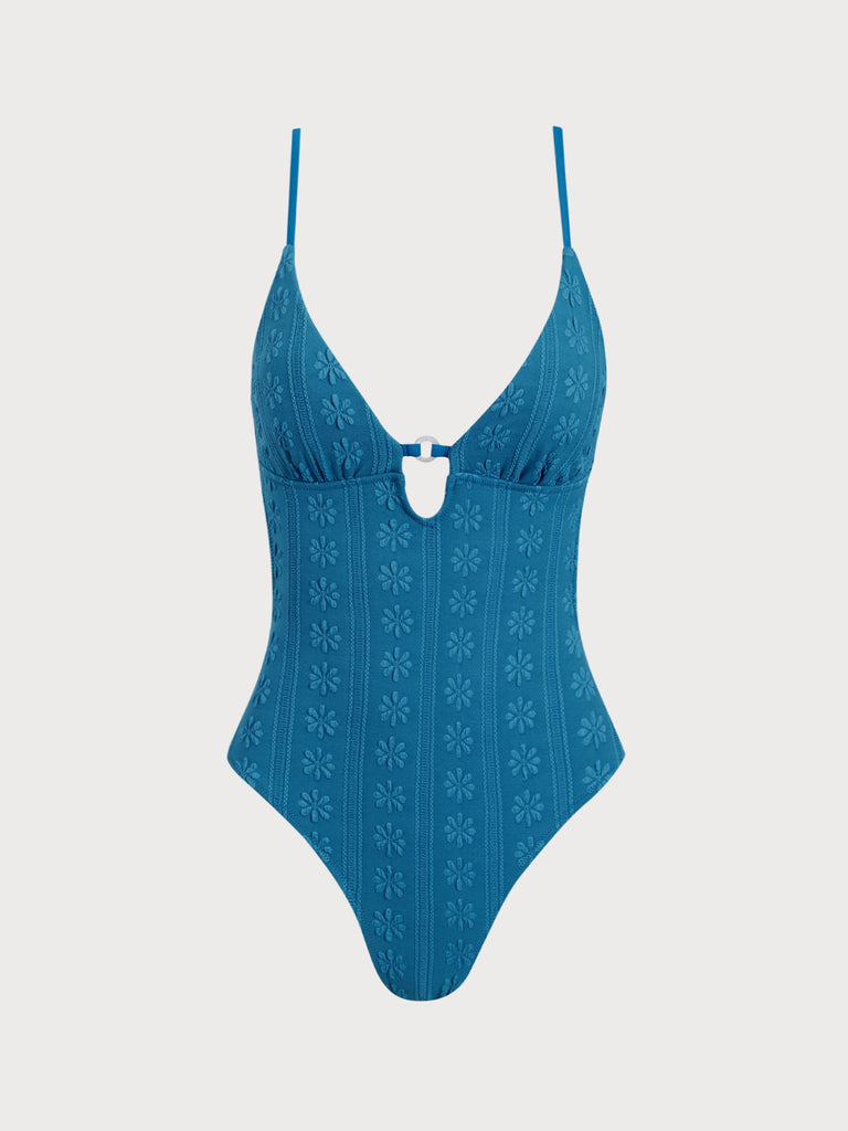 Women Knitted Nylon One Pieces Swimwear Sustainable One-Pieces - BERLOOK