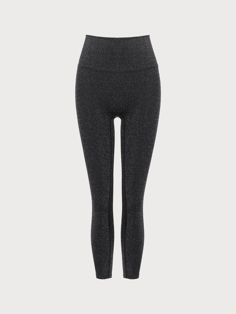 Women Knitted Nylon Yoga Leggings Sustainable Yoga Bottoms - BERLOOK