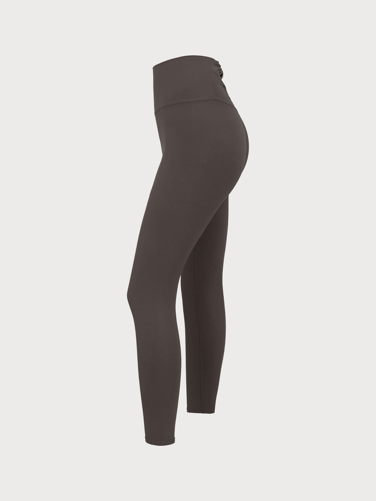 Women Knitted Nylon Yoga Leggings Sustainable Yoga Bottoms - BERLOOK