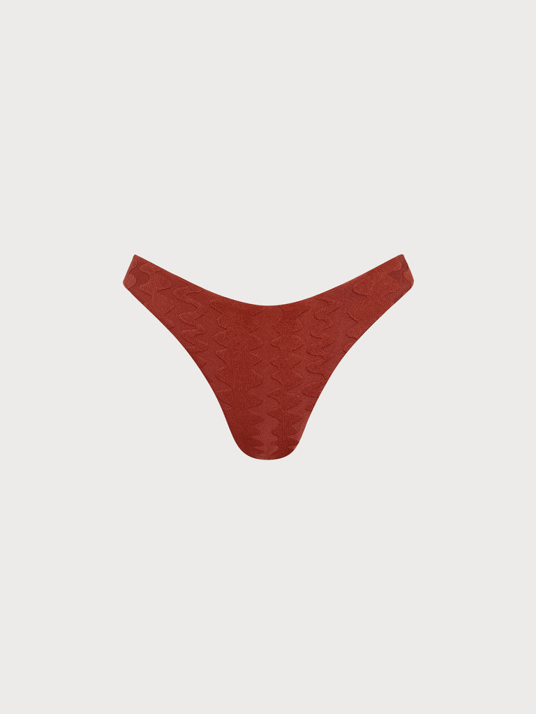 Women Knitted Polyester Bikini Bottoms Sustainable Bikinis - BERLOOK