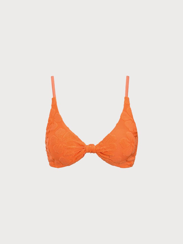 Women Knitted Polyester Bikini Tops Sustainable Bikinis - BERLOOK