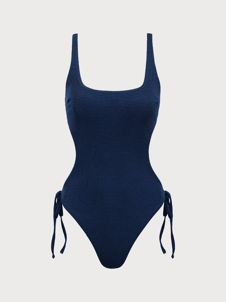 Women Knitted Polyester One Pieces Swimwear Sustainable One-Pieces - BERLOOK