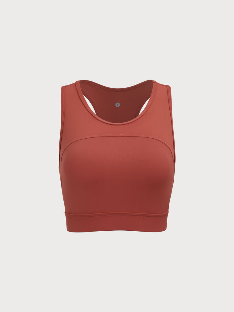 Women's Knitted Nylon Yoga Tank Top Sustainable Yoga Tops - BERLOOK