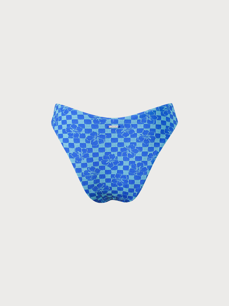 Women's Knitted Polyester Bikini Bottom Sustainable Bikinis - BERLOOK